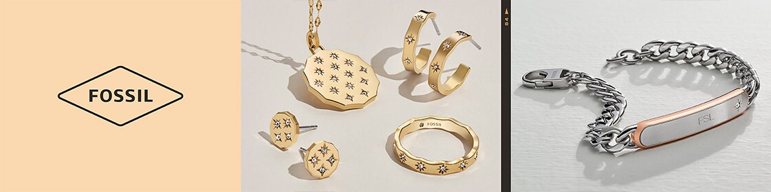 Découvrir les bijoux Fossil