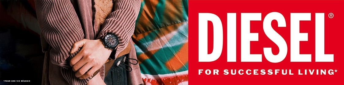 Découvrir les montres Diesel
