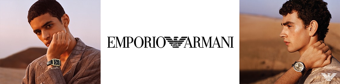 Découvrir les montres pour hommes Emporio Armani