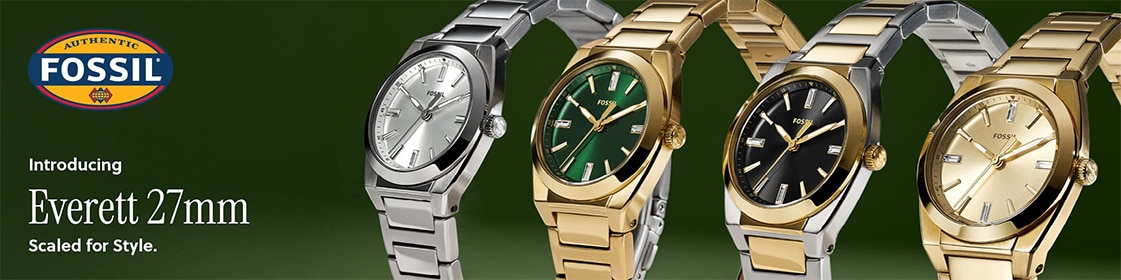 Discover Fossil ladies watches