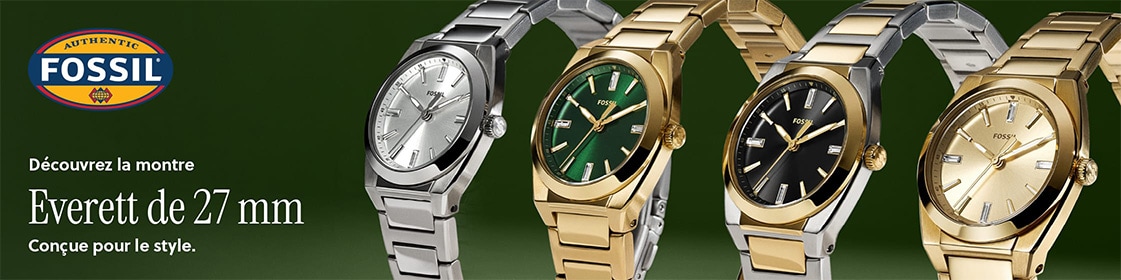 Découvrir les montres pour femmes Fossil
