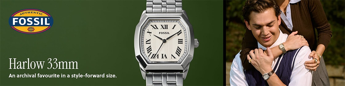 Discover Fossil men's watches