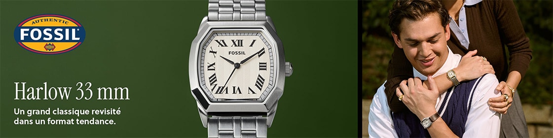 Découvrir les montres pour hommes Fossil