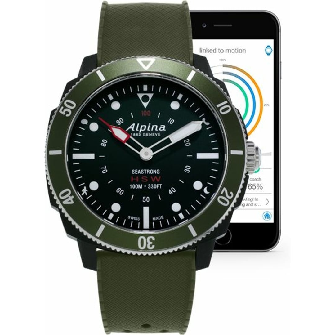 Alpina Seastrong Horological Smartwatch AL 282LBGR4V6