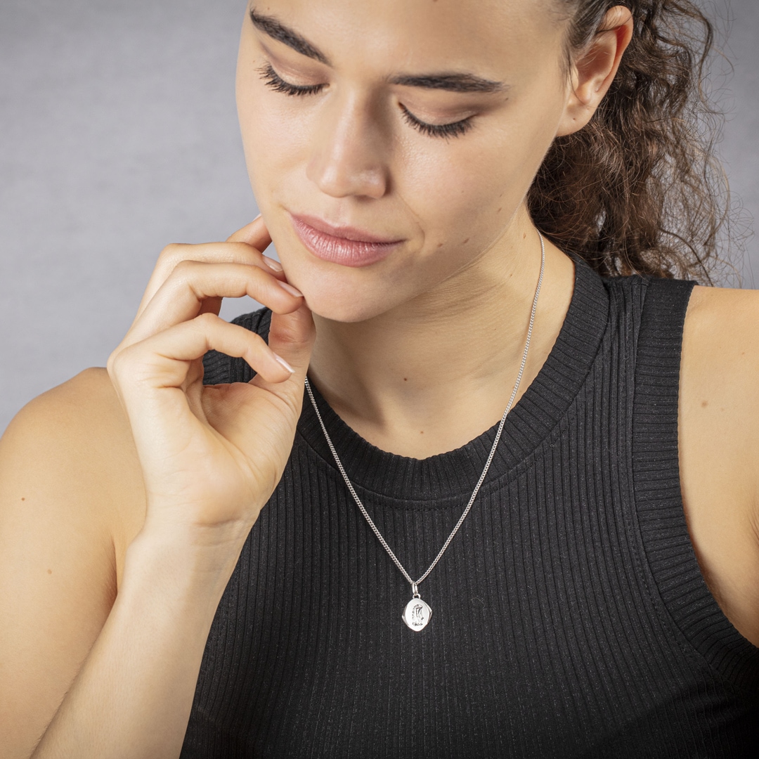 Collier Lumineux Avec Signe Du Zodiaque 12 Constellations Pendentif