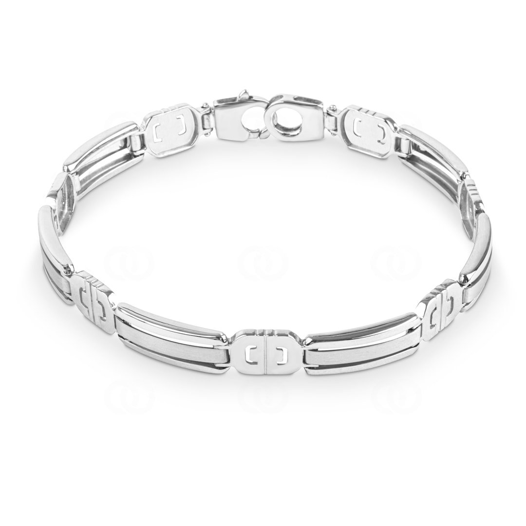 AR 0008 SI Bracelet 925 Silver 7.4mm 21cm