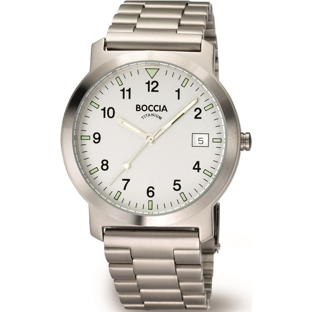 3630 01 Boccia Titanium Gent Date 37mm