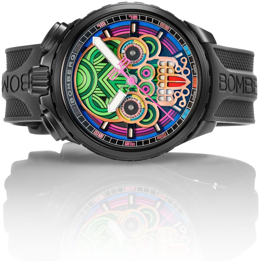 BS45CHPBA.MAYA 5.12 Bomberg Bolt 68 Heritage Maya Green Special Edition