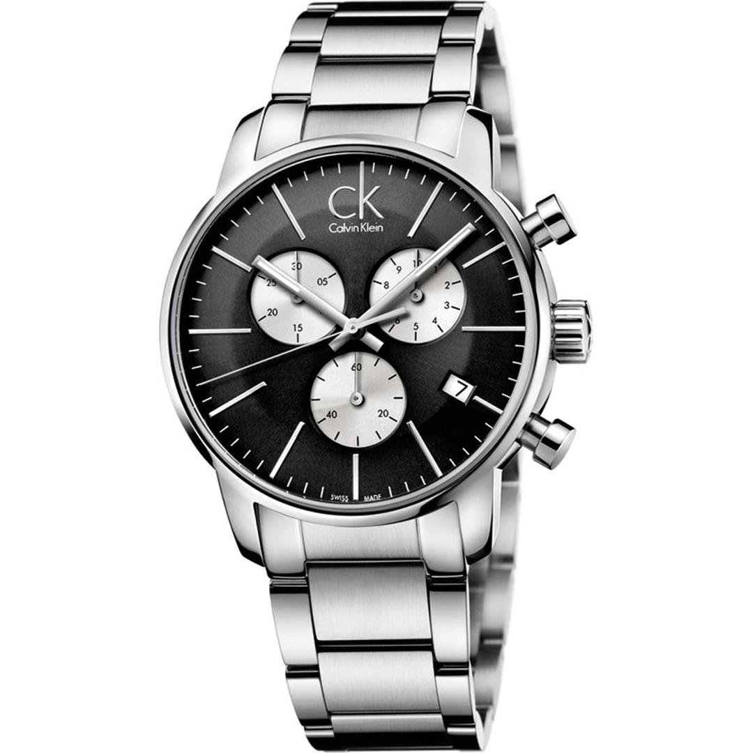 Calvin Klein Damenuhr Schwarz Chronograph Calvin Klein Uhr Herren