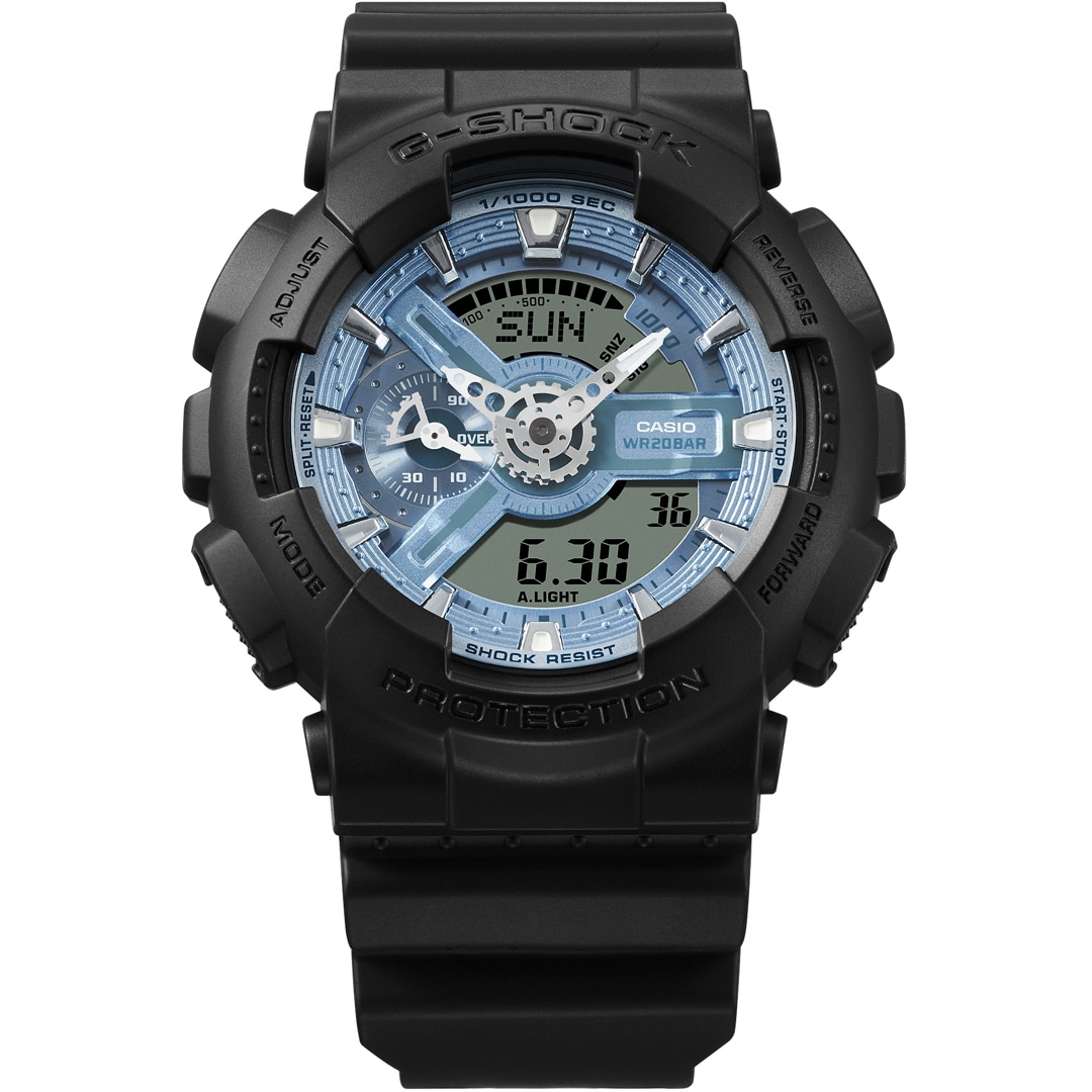 GA 110CD 1A2ER Casio G Shock Classic Ice Blue