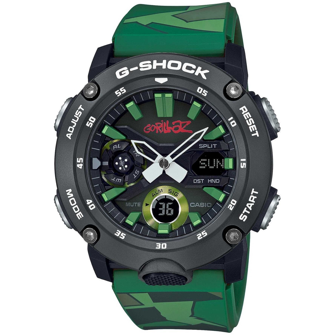 Casio G Shock x Gorillaz Master of G Gravitymaster GA 2000GZ 3AER