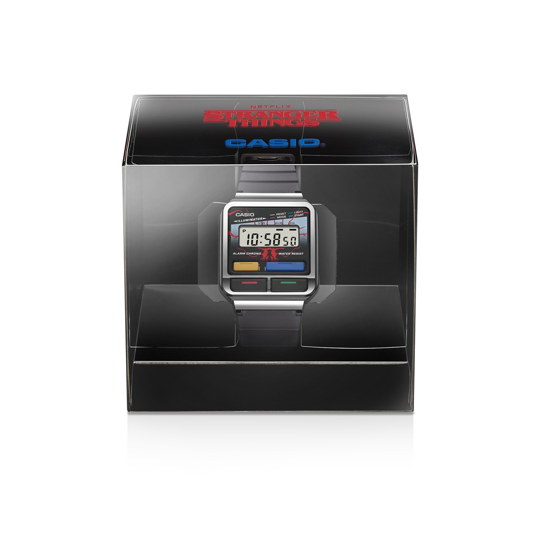 Casio A120WEST-1AER Orologio Unisex - Design Vintage Digitale Con Display LCD, Cinturino In Acciaio, Colore Argento