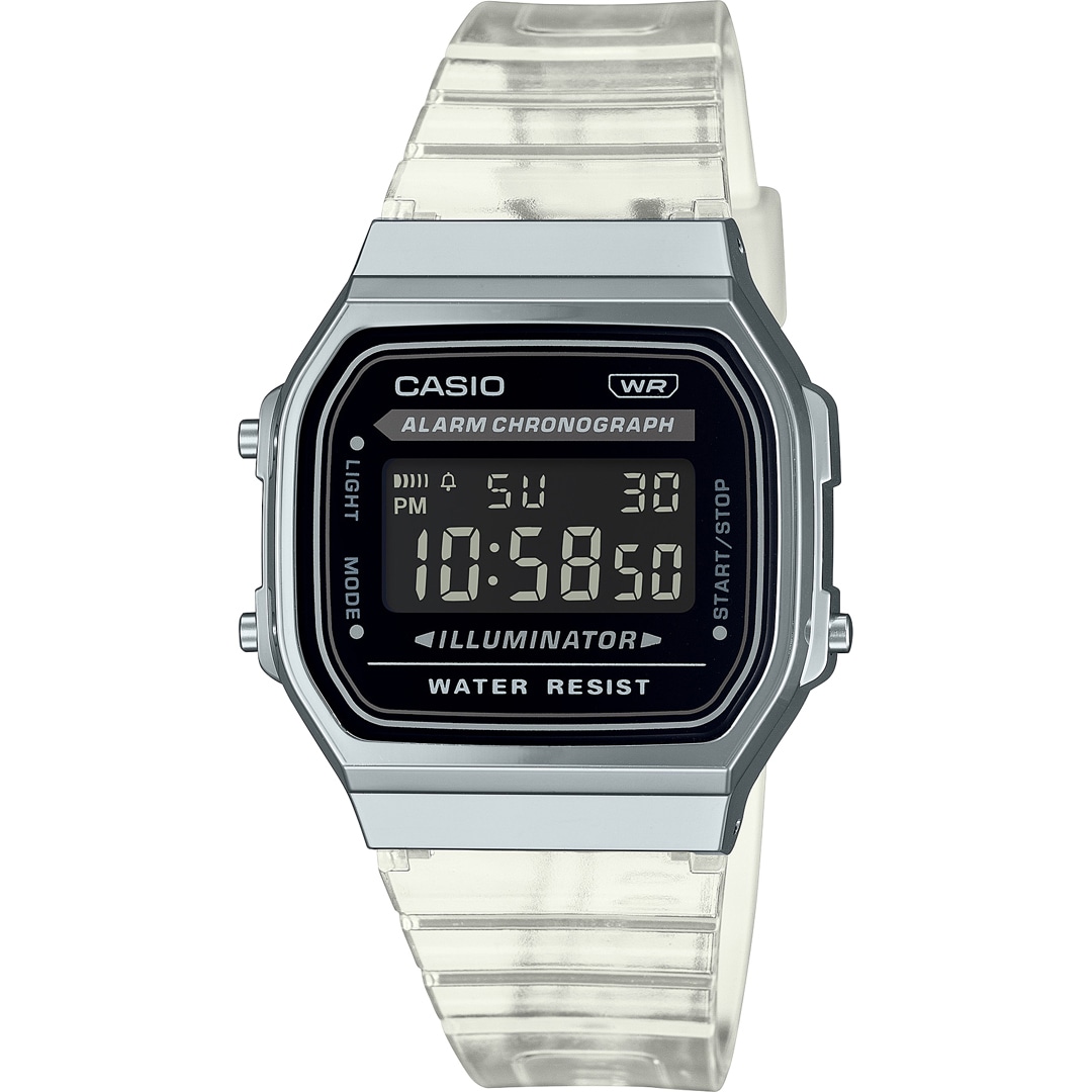 Casio Retro Uhr A158WEA-1EF Alarm Stoppuhr digital Digitaluhr