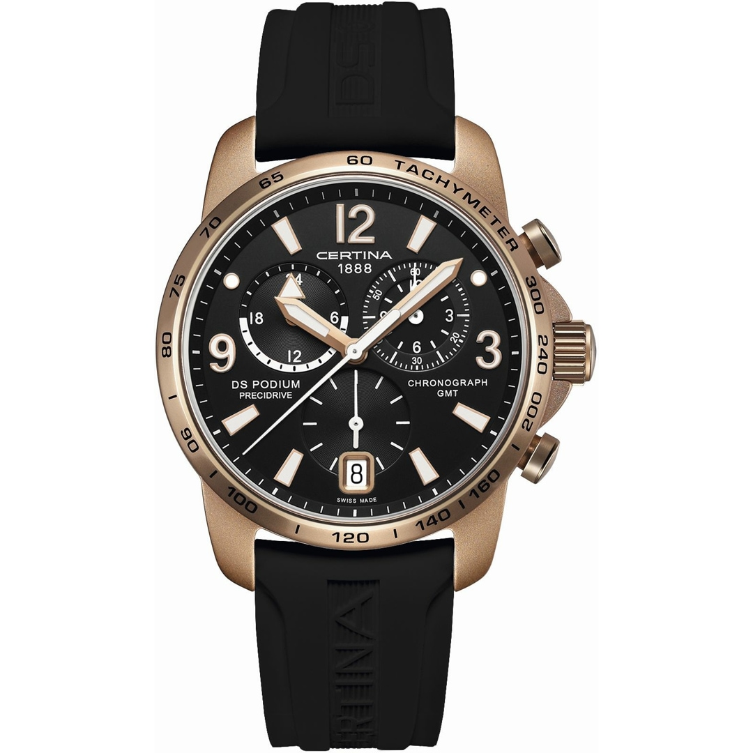 Certina ds podium chronograph gmt clearance