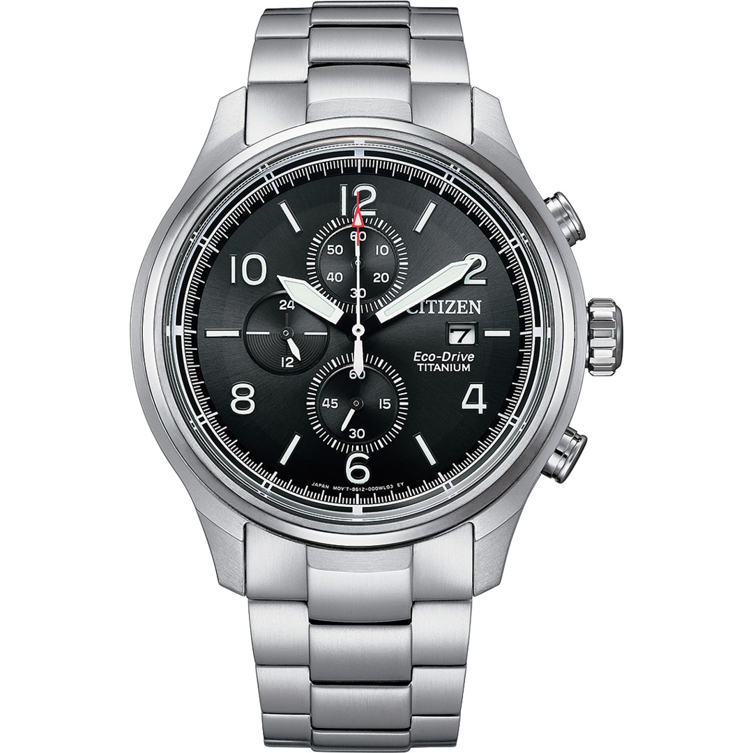 CITIZEN AN8201-57L - NAM - DÂY THÉP KHÔNG GỈ - MÁY QUARTZ - MẶT SỐ 46