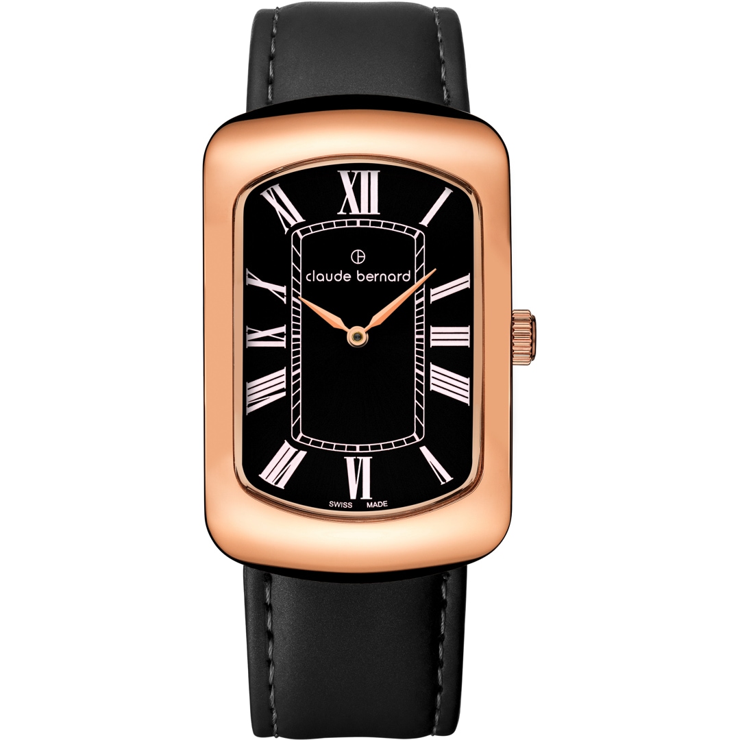 20226 37R NR | Claude Bernard Dress Code Chloe Black / Rose