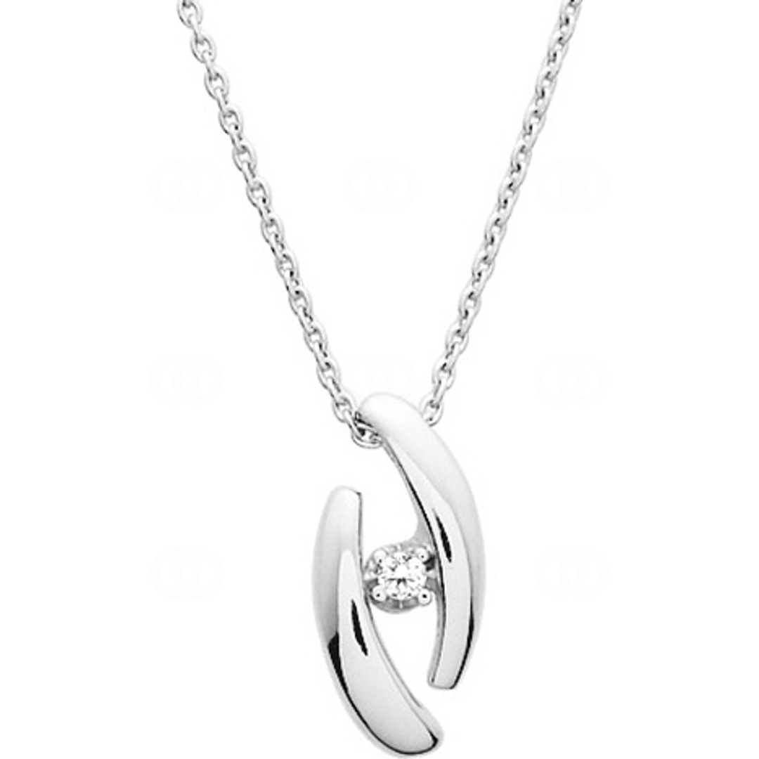 Collier Argent Rhodie 45 Cm O1 5 Mm 607897