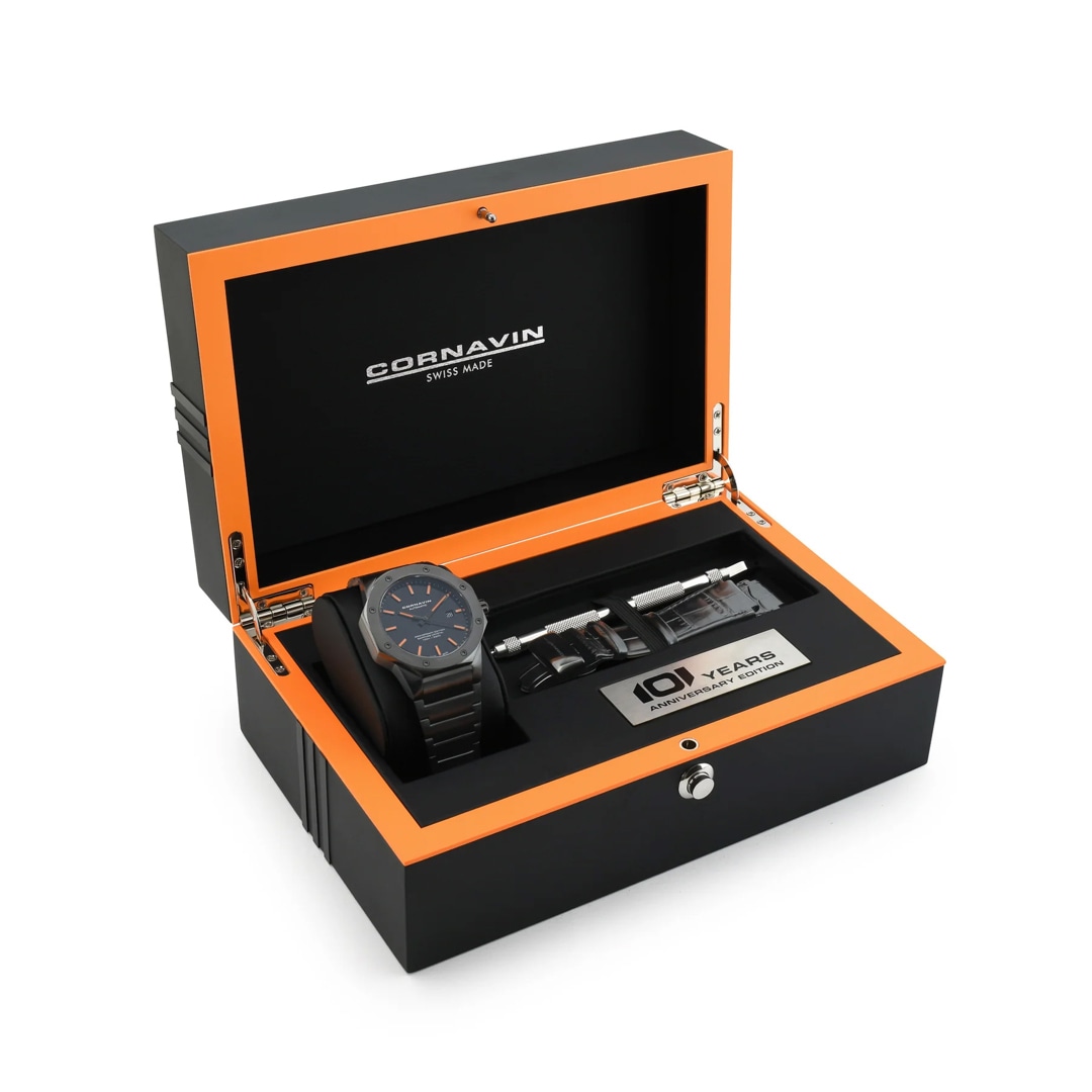 Salt Cornavin AT.05.B | Cornavin Downtown 3-H Automatic 101 Years Anniversary Limited ...