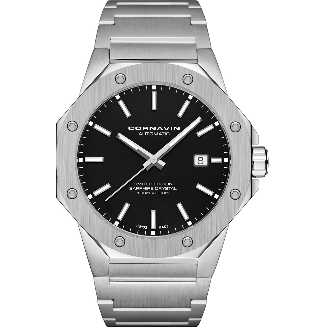 17 Jewels Cornavin Watch Price Cornavin Downtown 3-H Automatic