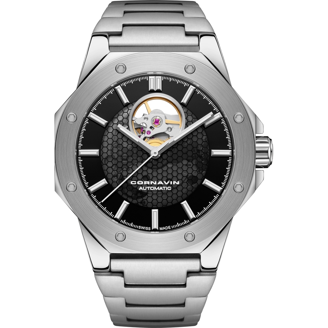 OH.01.B | Cornavin Downtown Open Heart Automatic Limited Edition