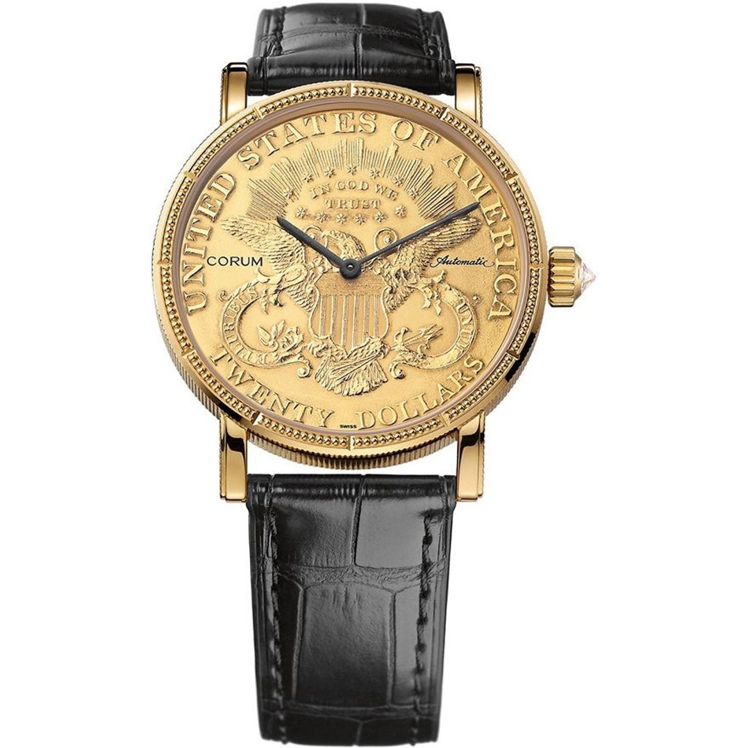 corum watch gold