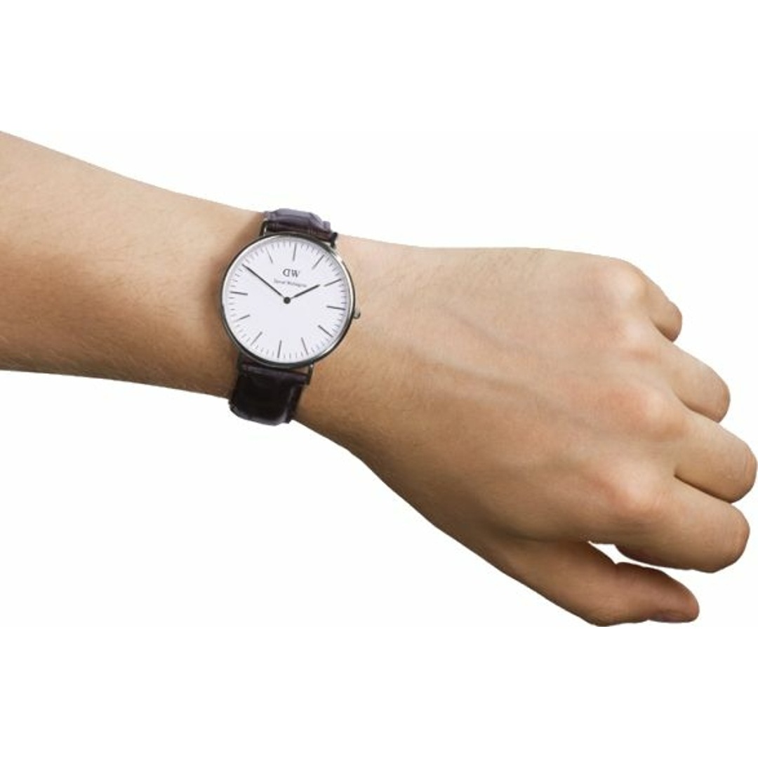 Bayswater - Men's watch in blue \u0026 rose gold 40mm | DW