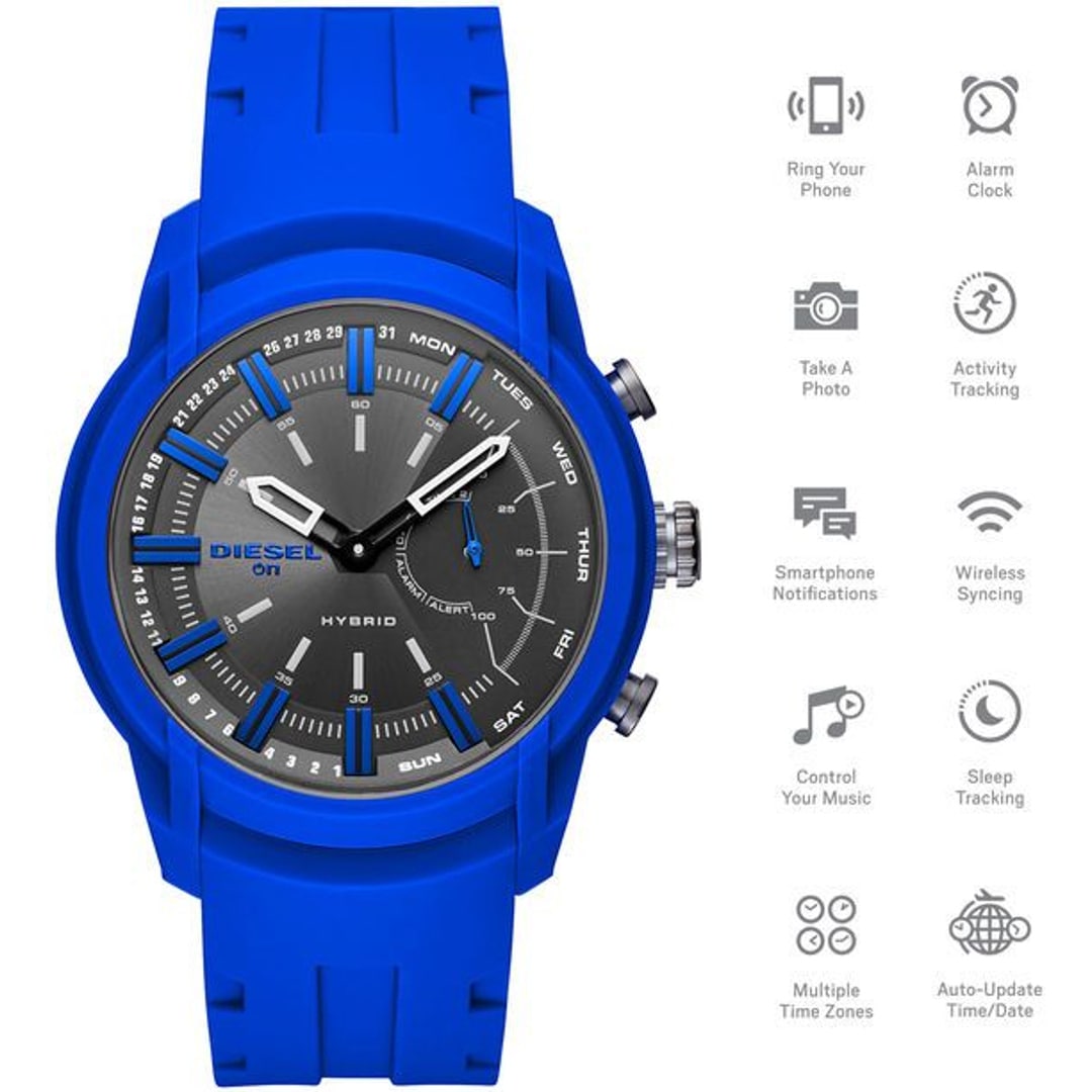 DZT1017 Diesel On Armbar Hybrid Smartwatch
