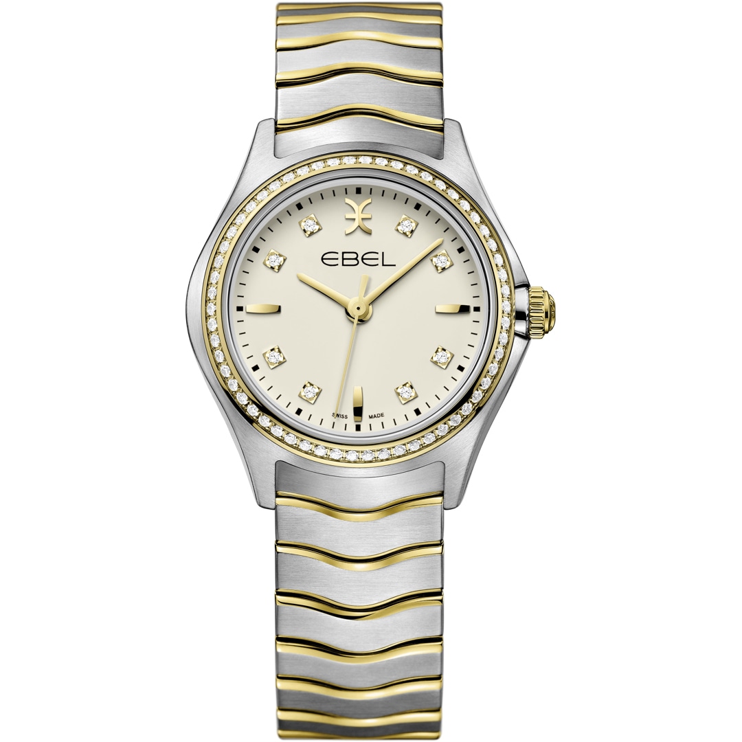 Ebel Wave Lady Diamonds Bicolor Elfenbein 1216481