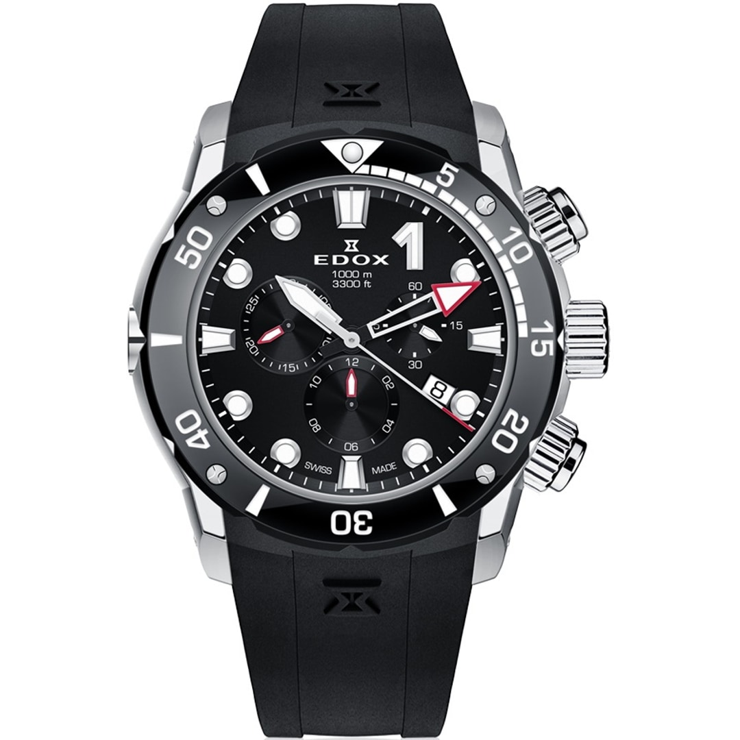 10242 TIN NIN | Edox CO-1 Titan Chronograph