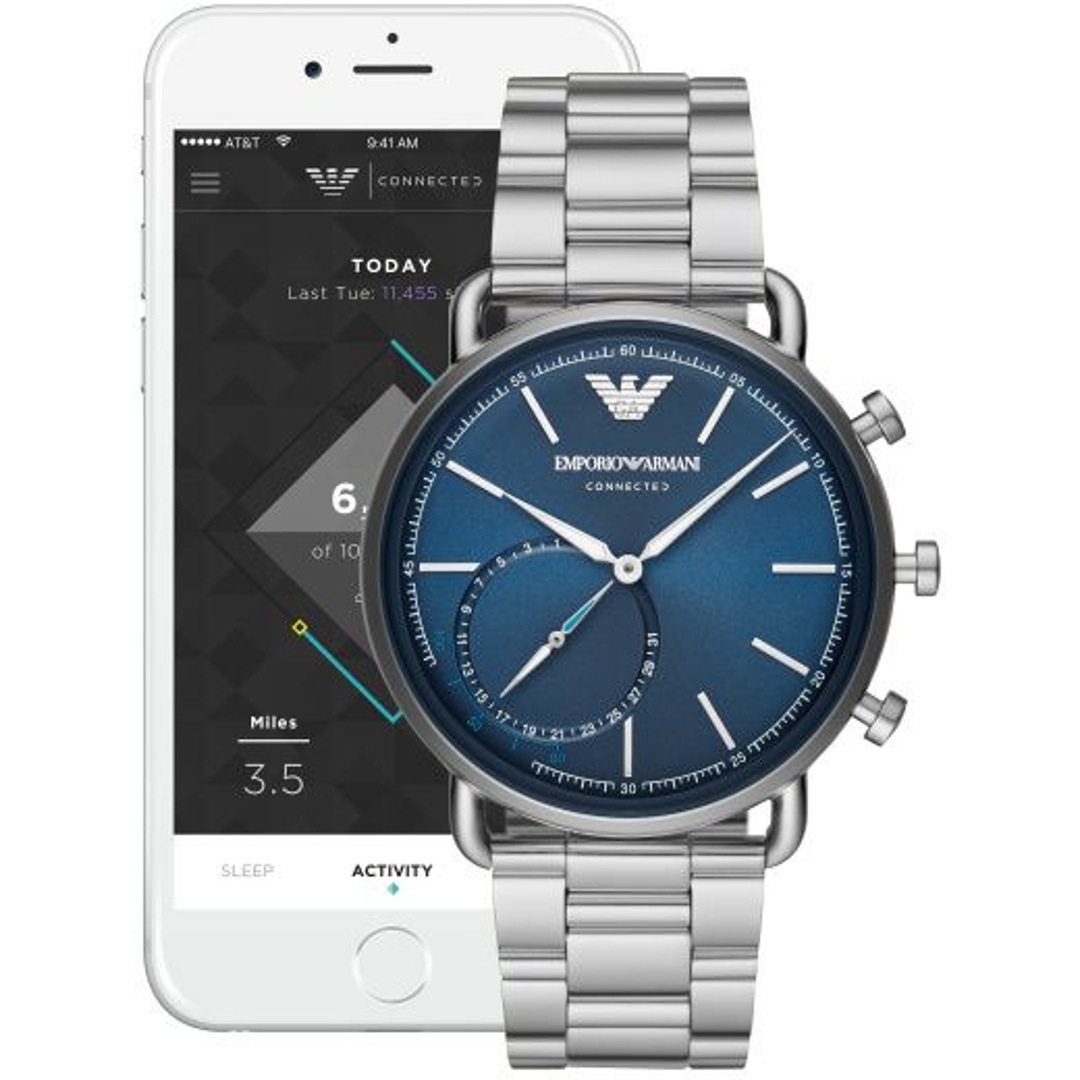 ART3028 Emporio Armani Connected Aviator Hybrid Smartwatch