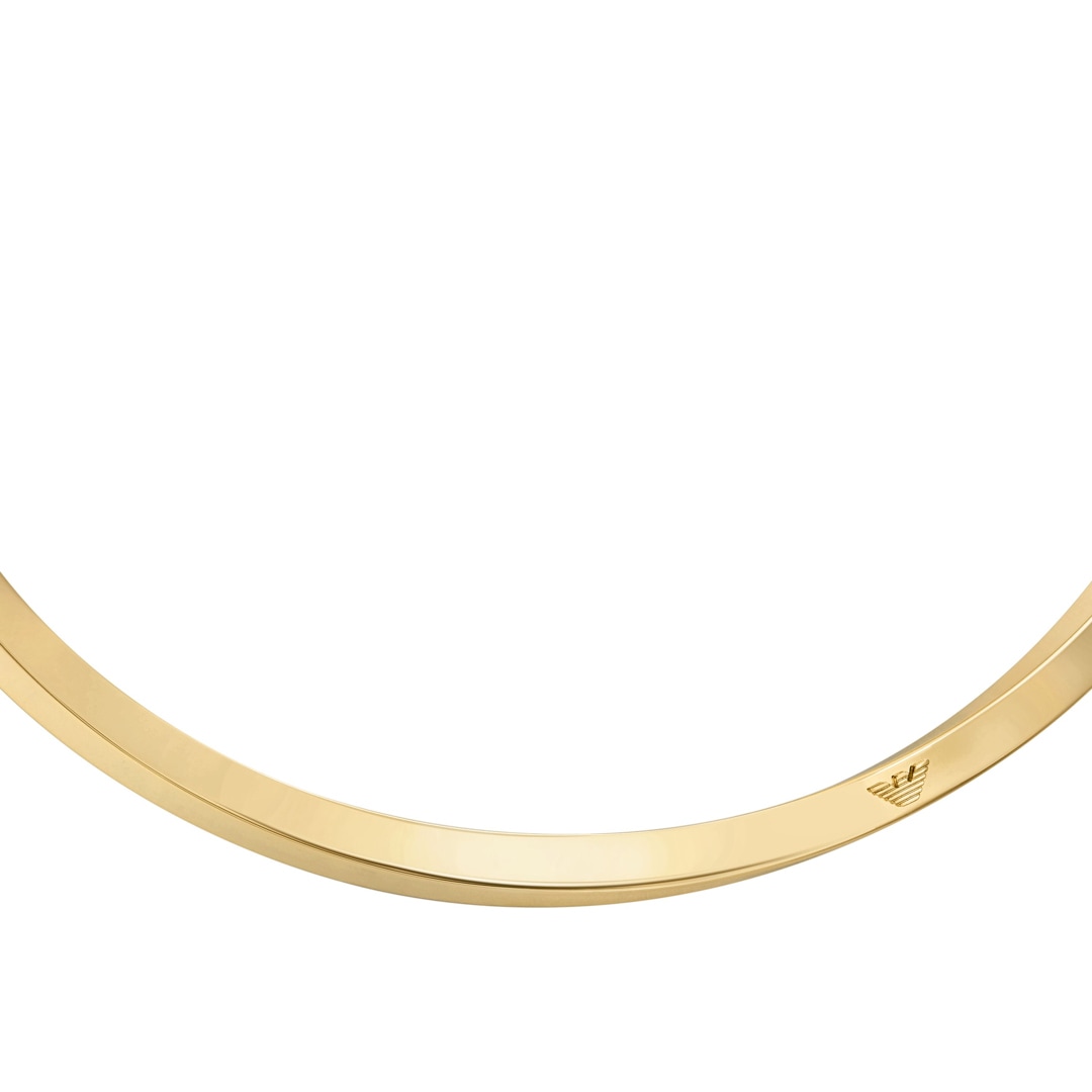 Emporio Armani Logo Essentials Kollar Golden Twist