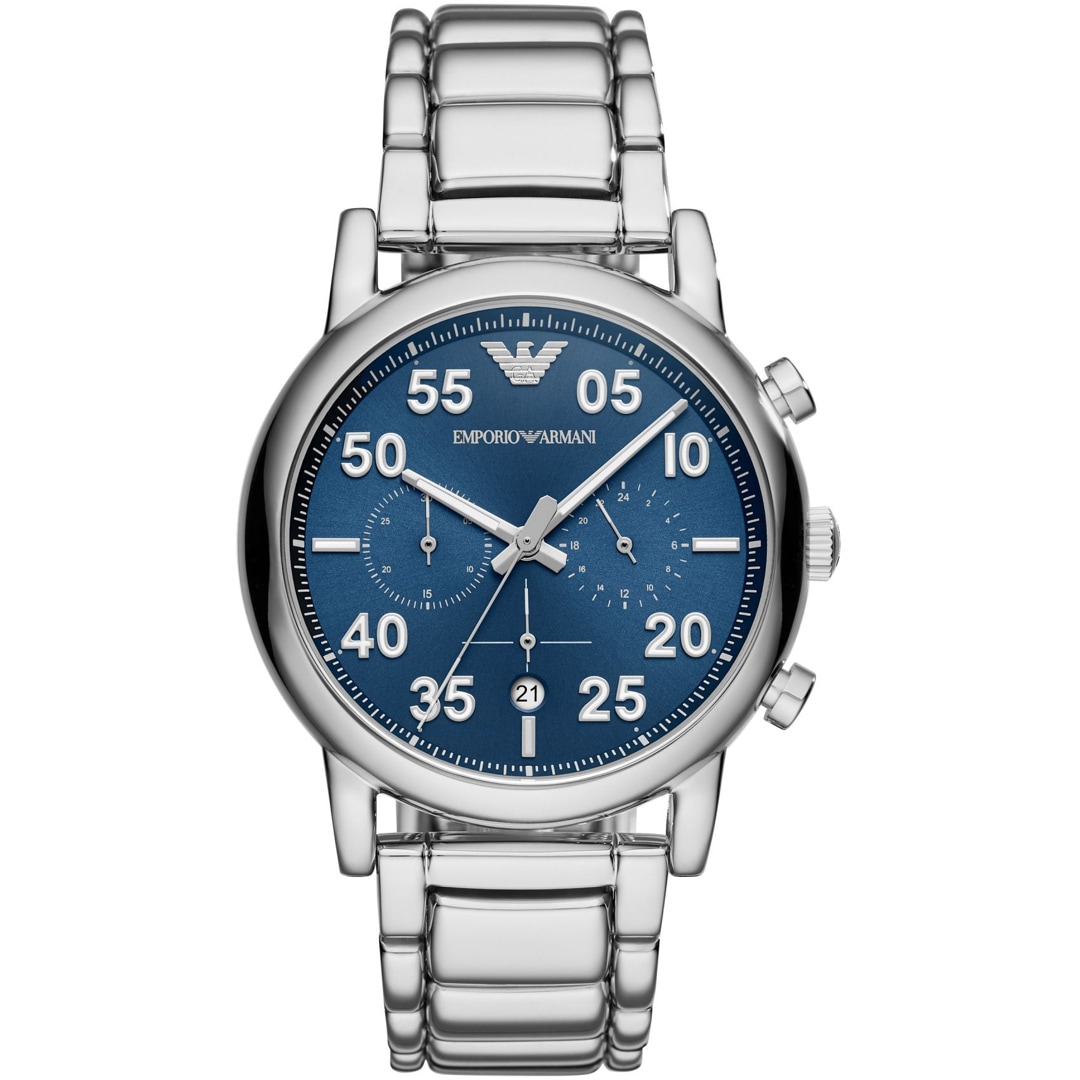 Armani luigi chronograph watch clearance