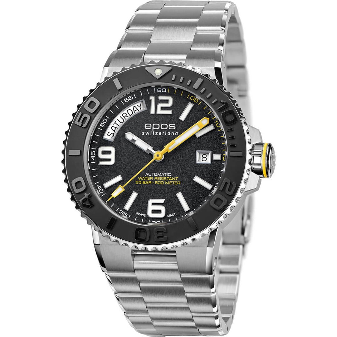 3441.142.20.95.30 Epos Sport 3441 Diver Automatic Day Date