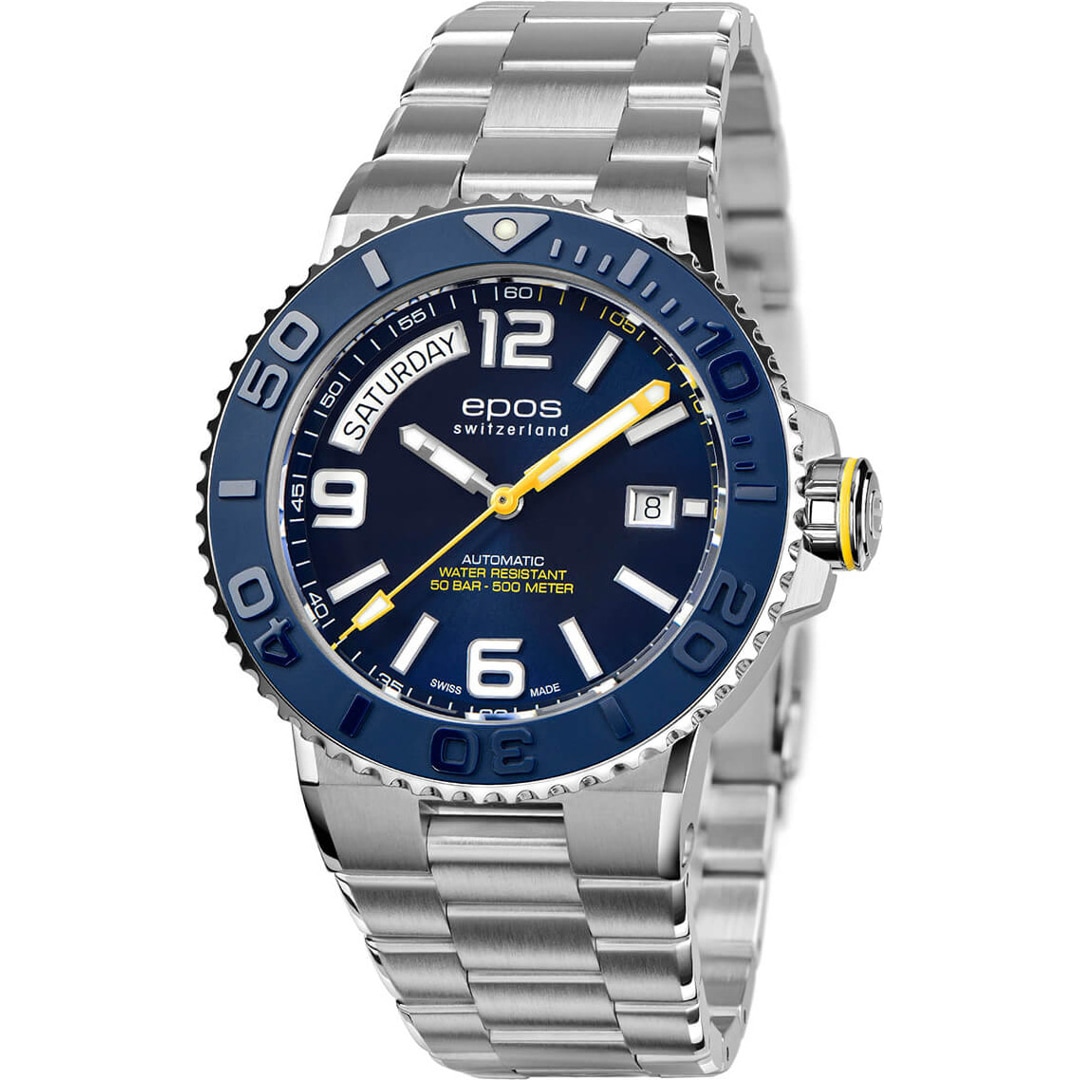 3441.142.96.96.30 | Epos Sport 3441 Diver Automatic Day-Date
