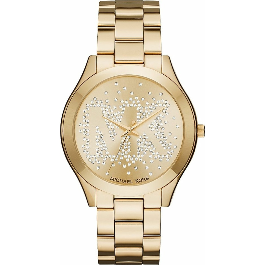 Michael kors uhr runway gold online