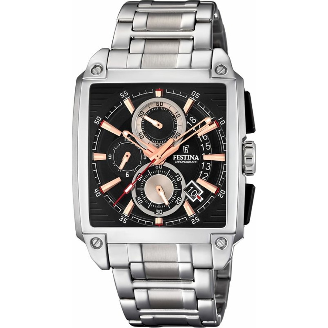 Festina Timeless Chronograph Herren Armbanduhren Festina