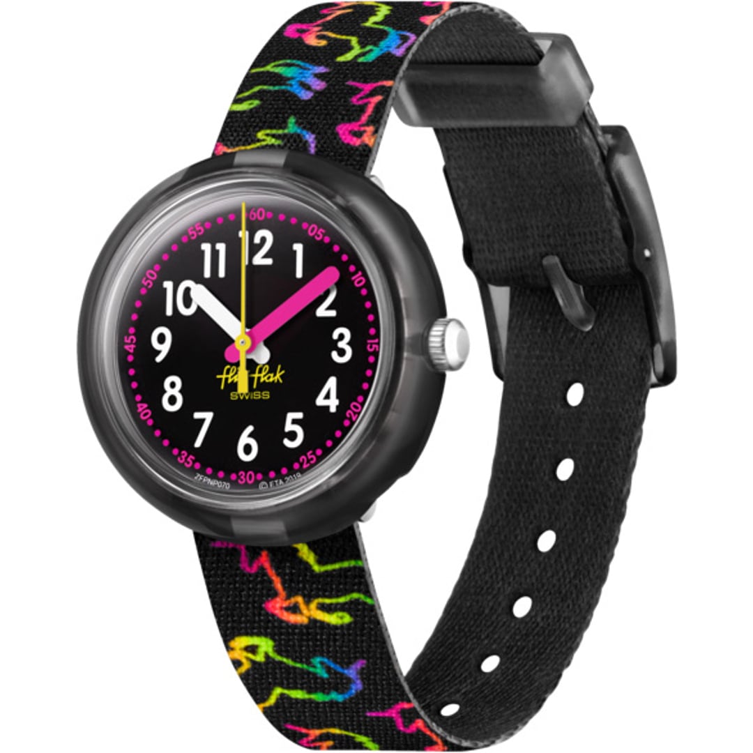 Disco Unicorn Flik Flak Watch Unicorn ZFPNP070 Flik Flak Disco