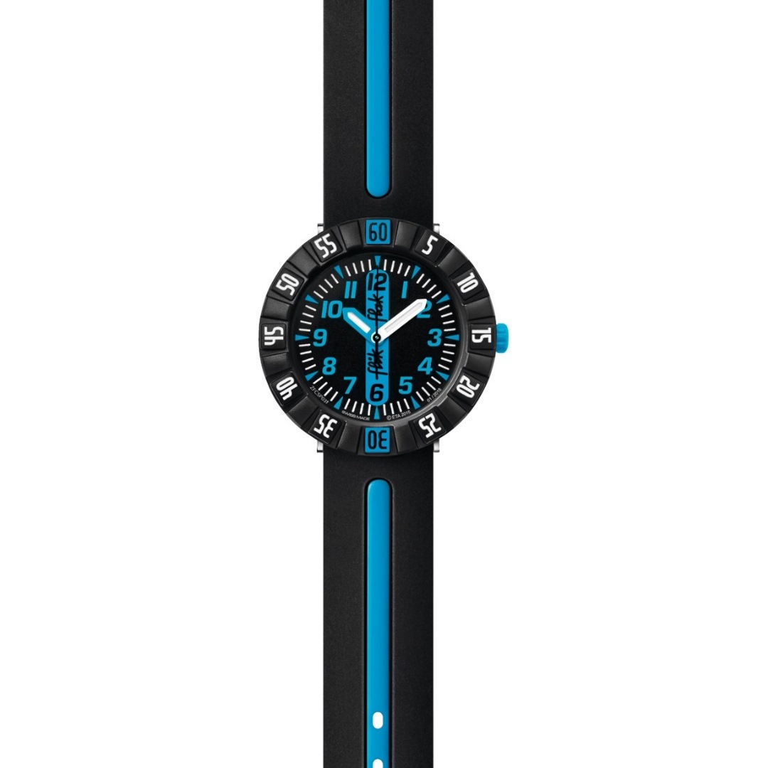 Flik Flak Power Time Blue Ahead Montre enfants ZFCSP031