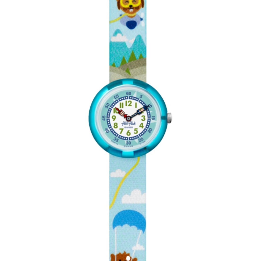 Flik Flak Up in the Sky Parabeaver Montre enfants ZFBNP118