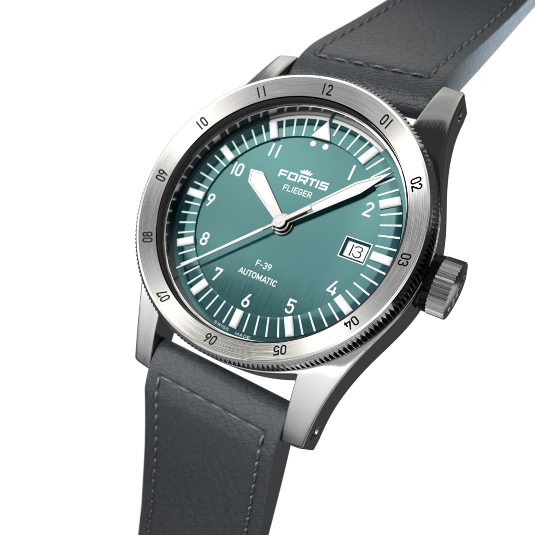 F4220020 Fortis Flieger F 39 Automatique Petrol
