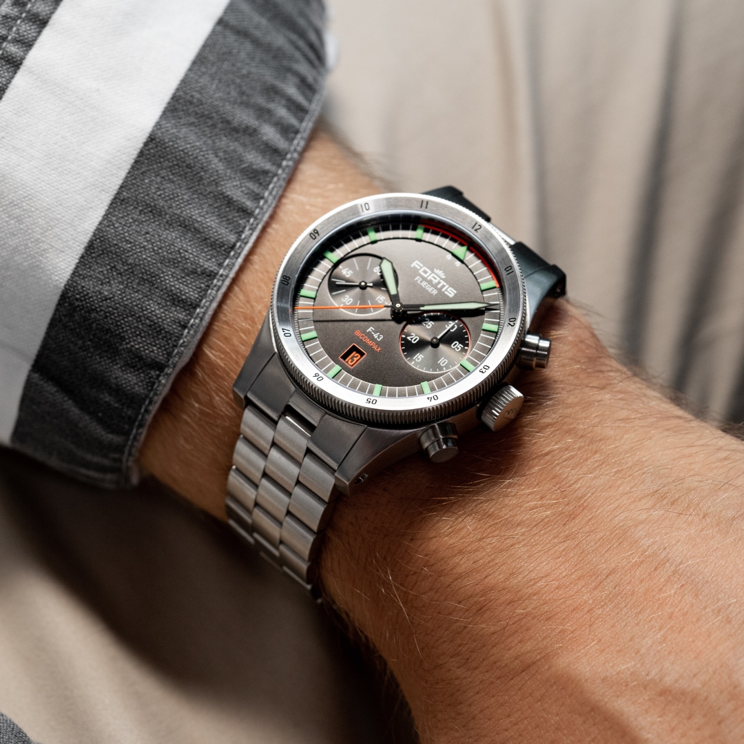 F4240004 Fortis Flieger F-43 Bicompax