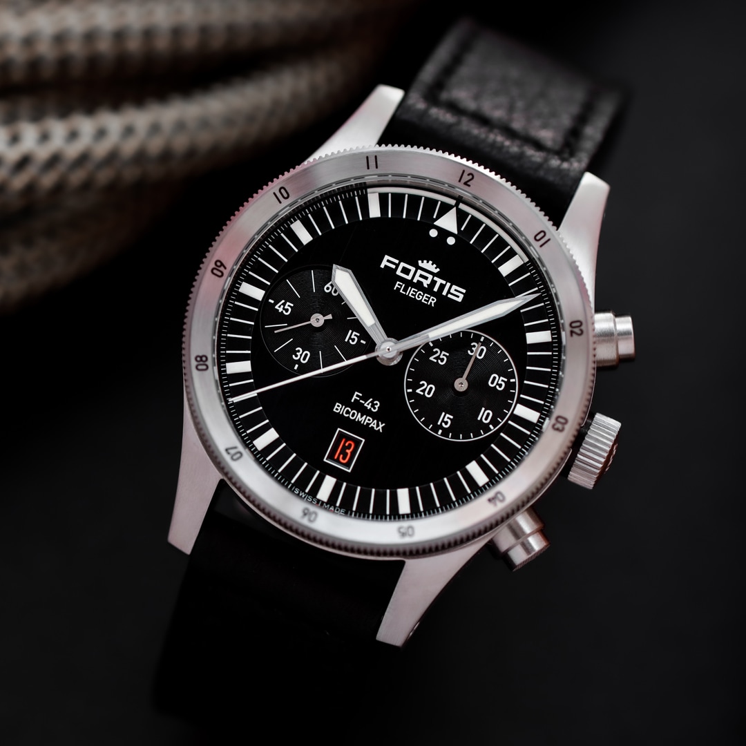 Fortis Flieger F43 Black F4240007