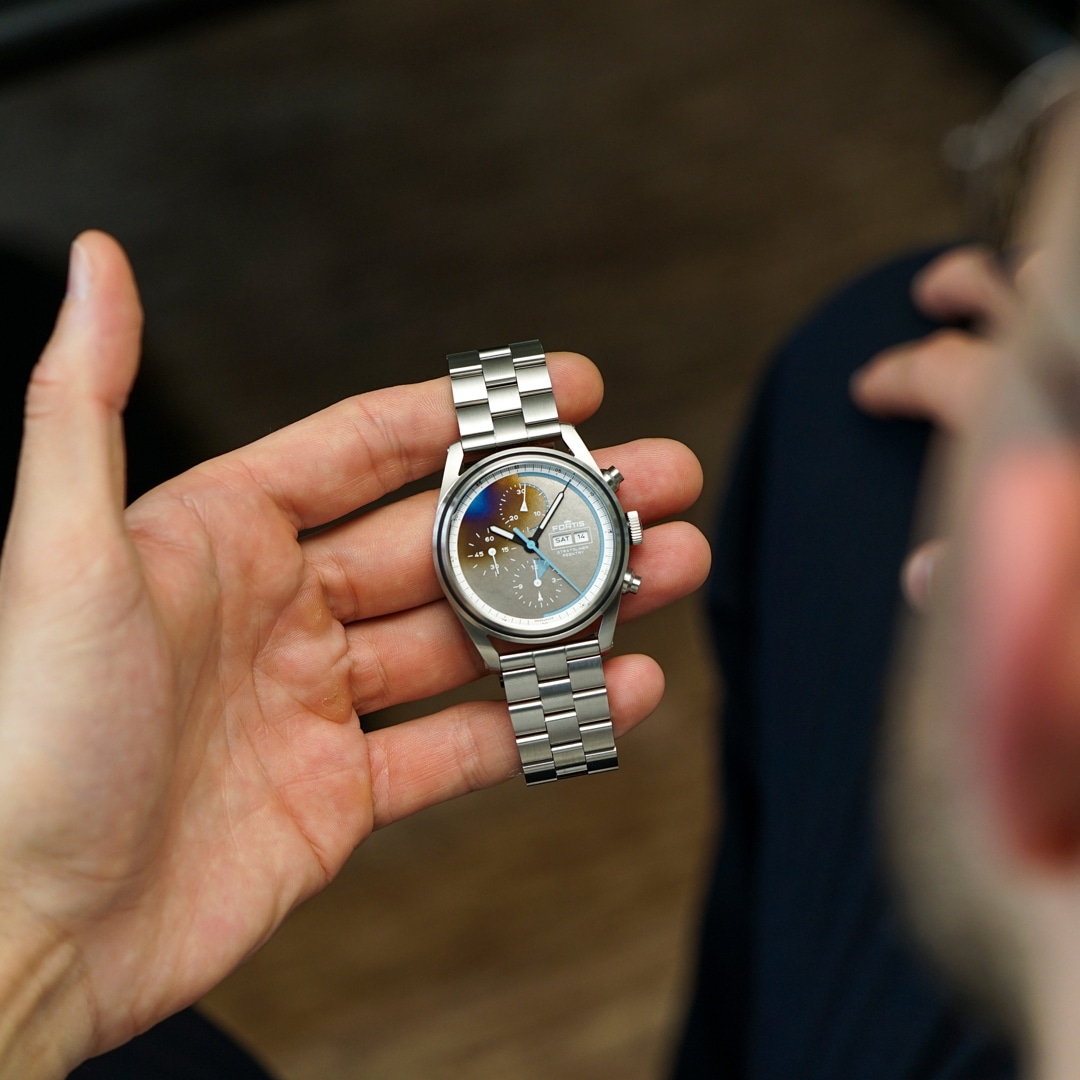 F2340019 Fortis Stratoliner S-41 Reentry Edition Block Bracelet