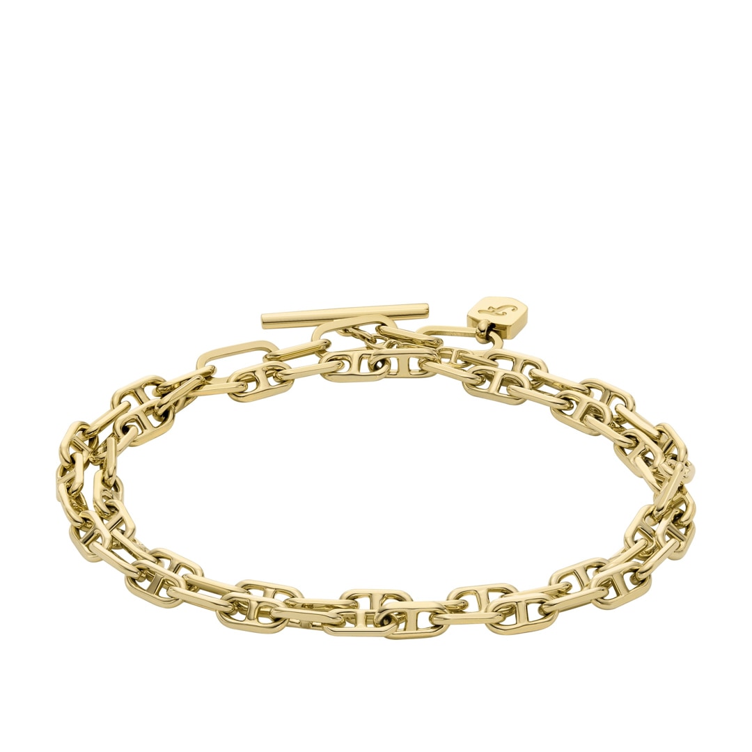 Fossil Armband Damen Gold