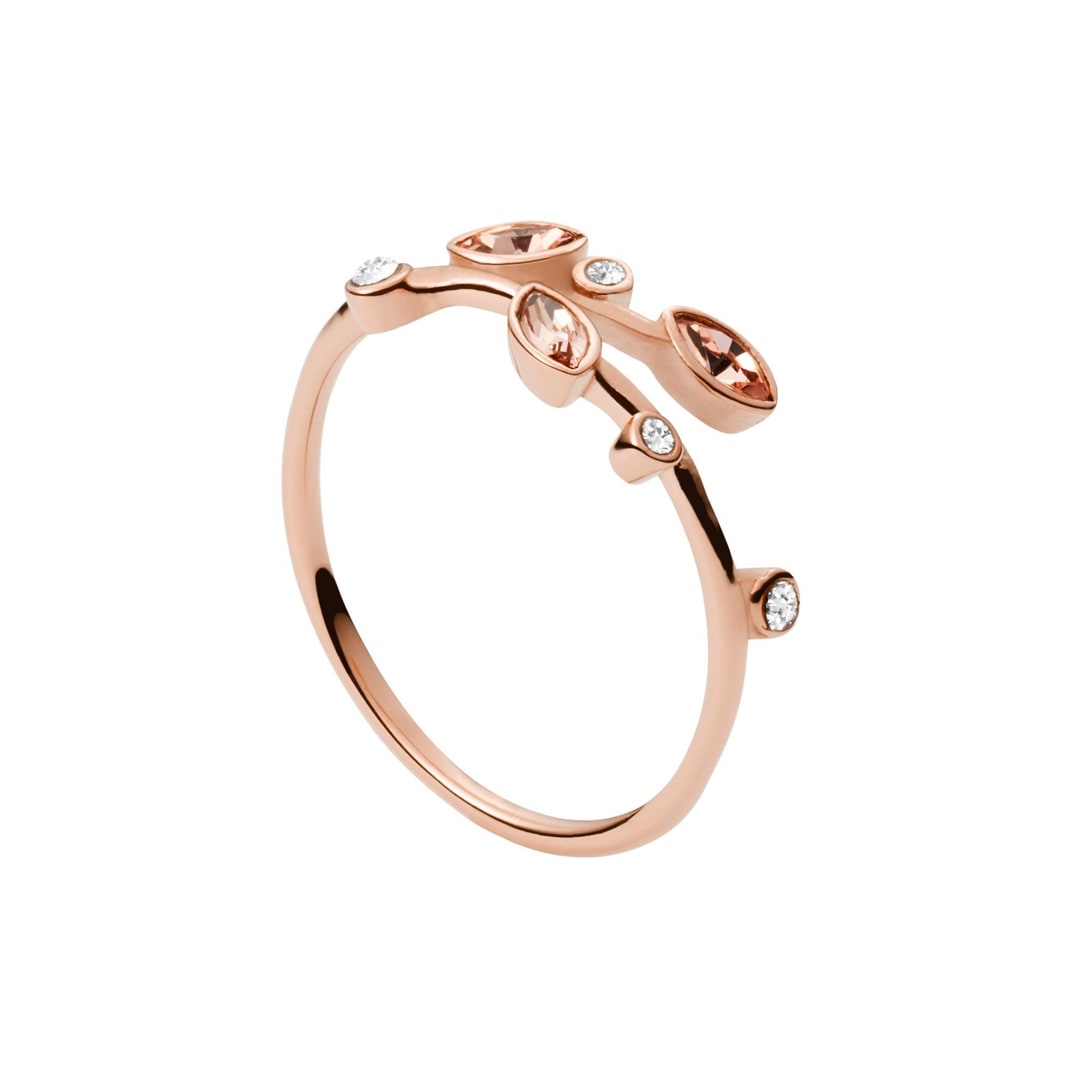 Bague fossil femme hot sale rose