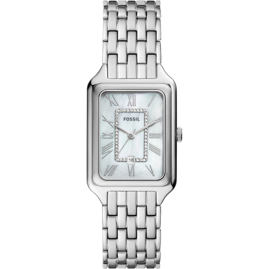 Fossil Raquel Date Silbrig 26mm ES5306 Fossil Raquel Date Silbrig 26mm ES5306