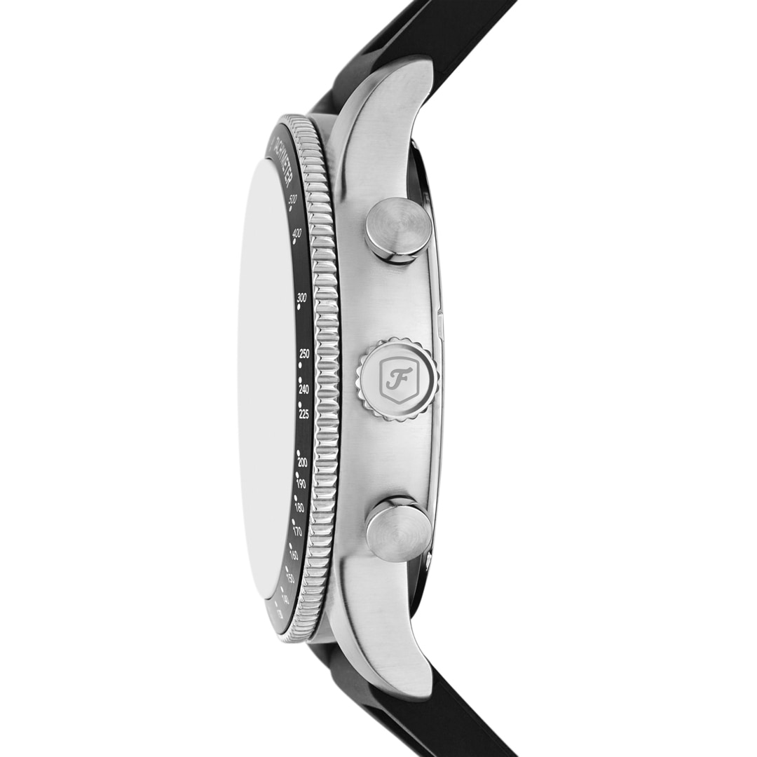 Kalinga Ashok Mens White Fossil Watch Kalinga Ashok Montre