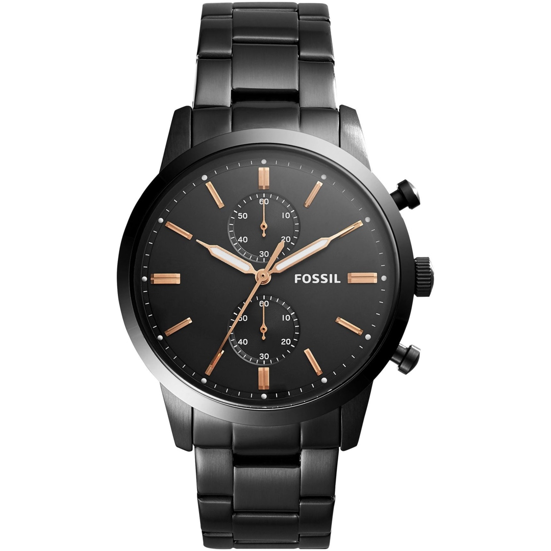 Fossil townsman schwarz outlet