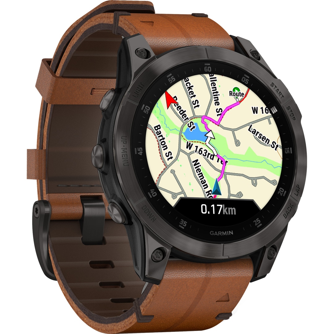 Montre Connectée Garmin Epix Gen 2 Saphir Titane Blanc 010-02582-21 