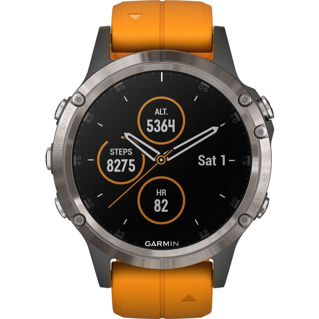 010-01988-05 Garmin Fenix Plus Sapphire GPS-Multisport